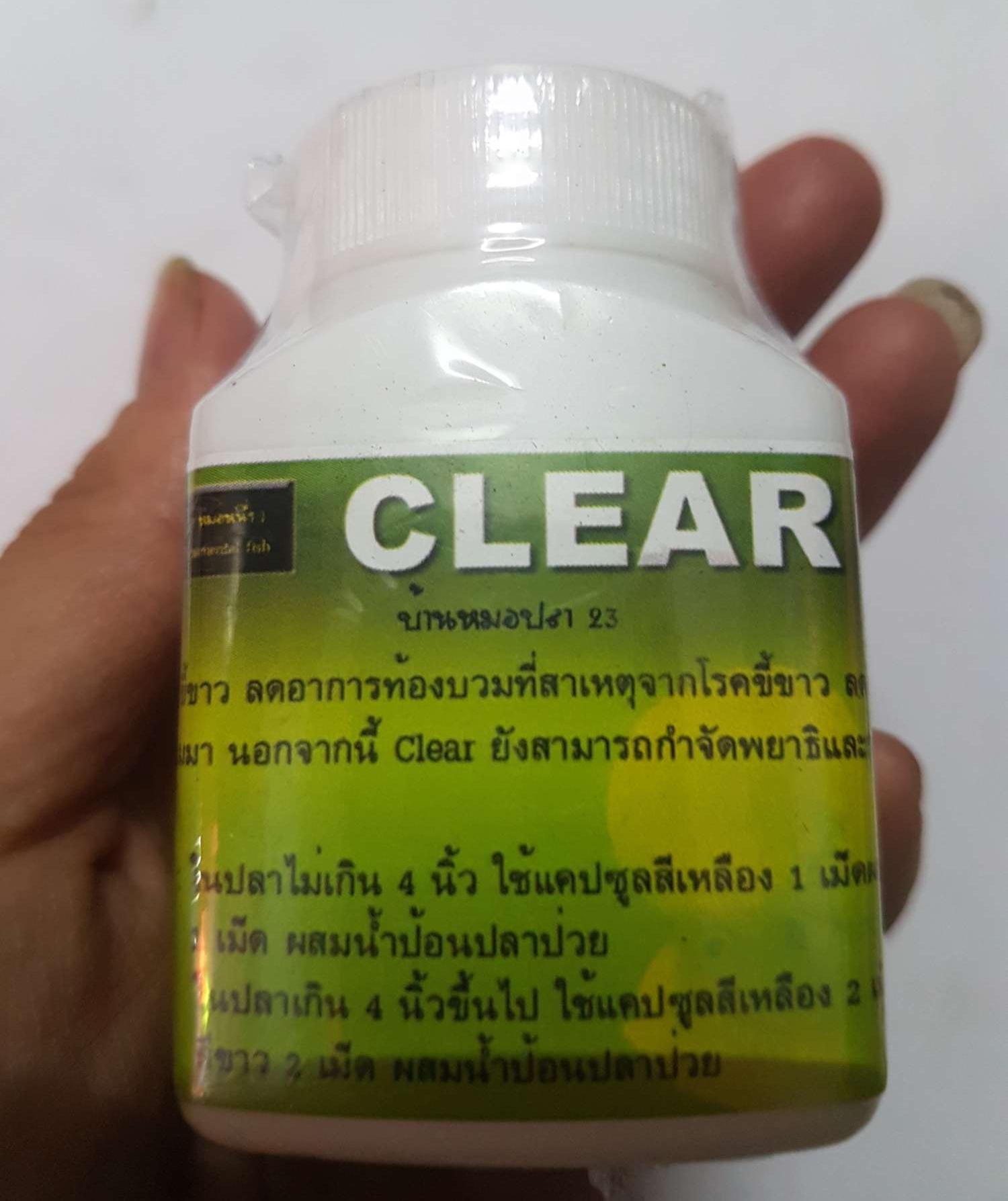[HCM]Trị sình bụng phân trắng nhiễm khuẩn ruột cá CLEAR Tháia