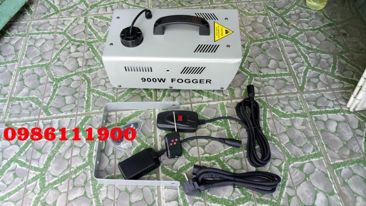 [HCM]Máy Phun Khói 900W Có Remote Điều Khiển