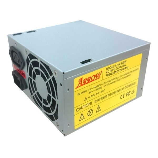 Nguồn máy tính arrow 500w fan 12cm-