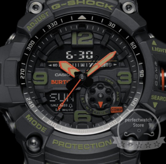 Đồng Hồ Nam G-SHOCK MUDMASTER GG-1000BTN-1A Hai Màn Hình Hiển Thị Kỹ Thuật Số không thấm nước Đồng Hồ Thế Thao Nam - Bảo hành 2 năm - Pin trọn đời