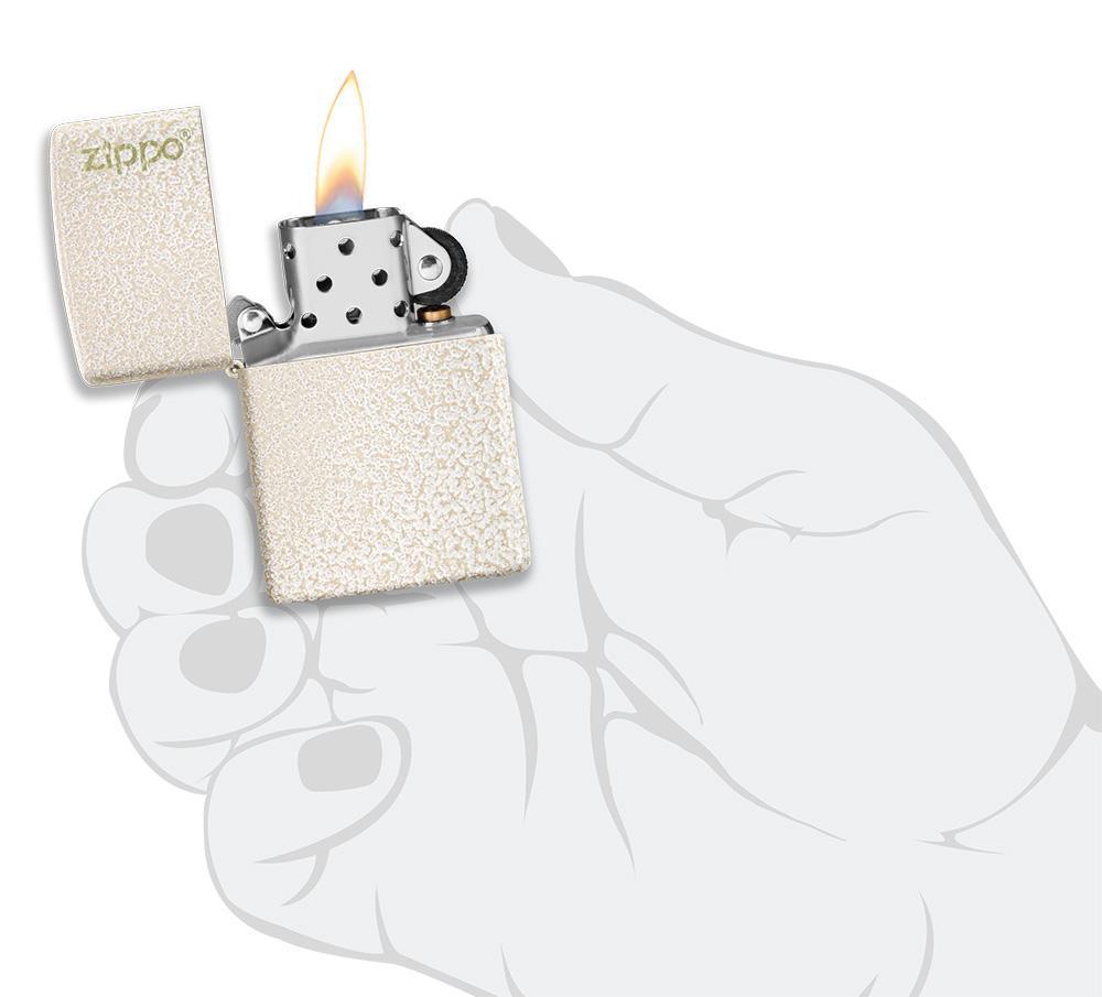 Bật Lửa Zippo Mercury Glass Zippo Logo 49181ZL