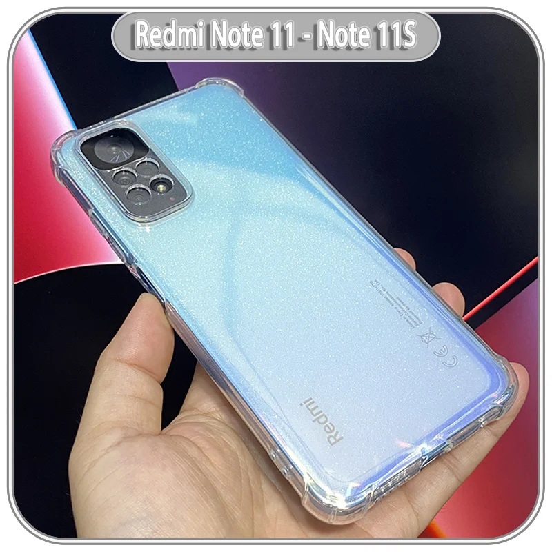 Ốp dẻo trong suốt cho Xiaomi Redmi Note 11 / Redmi Note 11S (Hàng loại A)