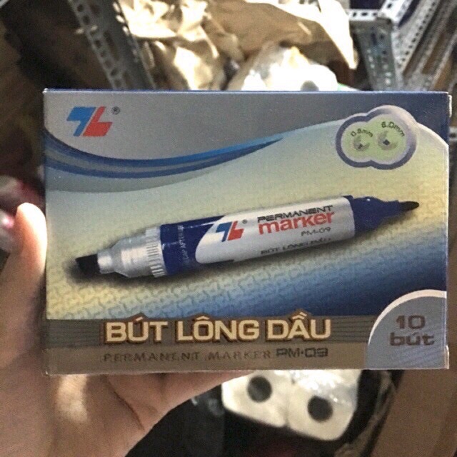 Hộp 10 bút lông đâu PM09