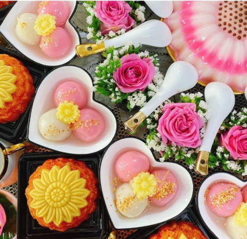 Chén Hình Trái Tim Melamine Cao Cấp