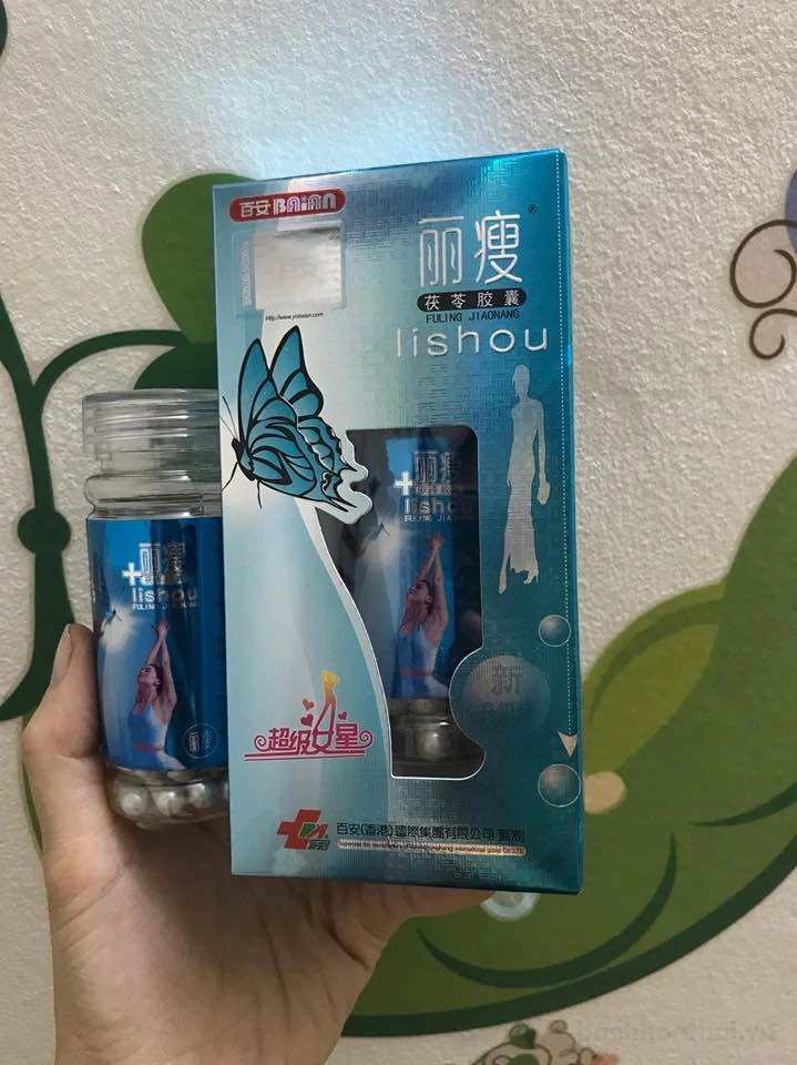GIẢM CÂN LISHOU PHỤC LINH XANH THÁI LAN