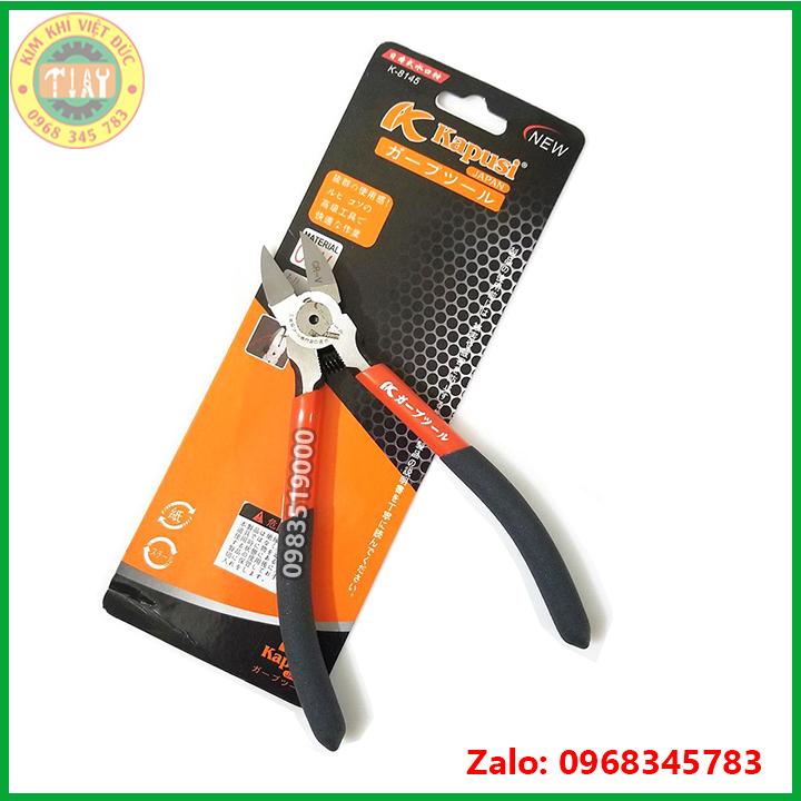 Kìm cắt mỏ nghiêng Kapusi cao cấp 6"x150mm