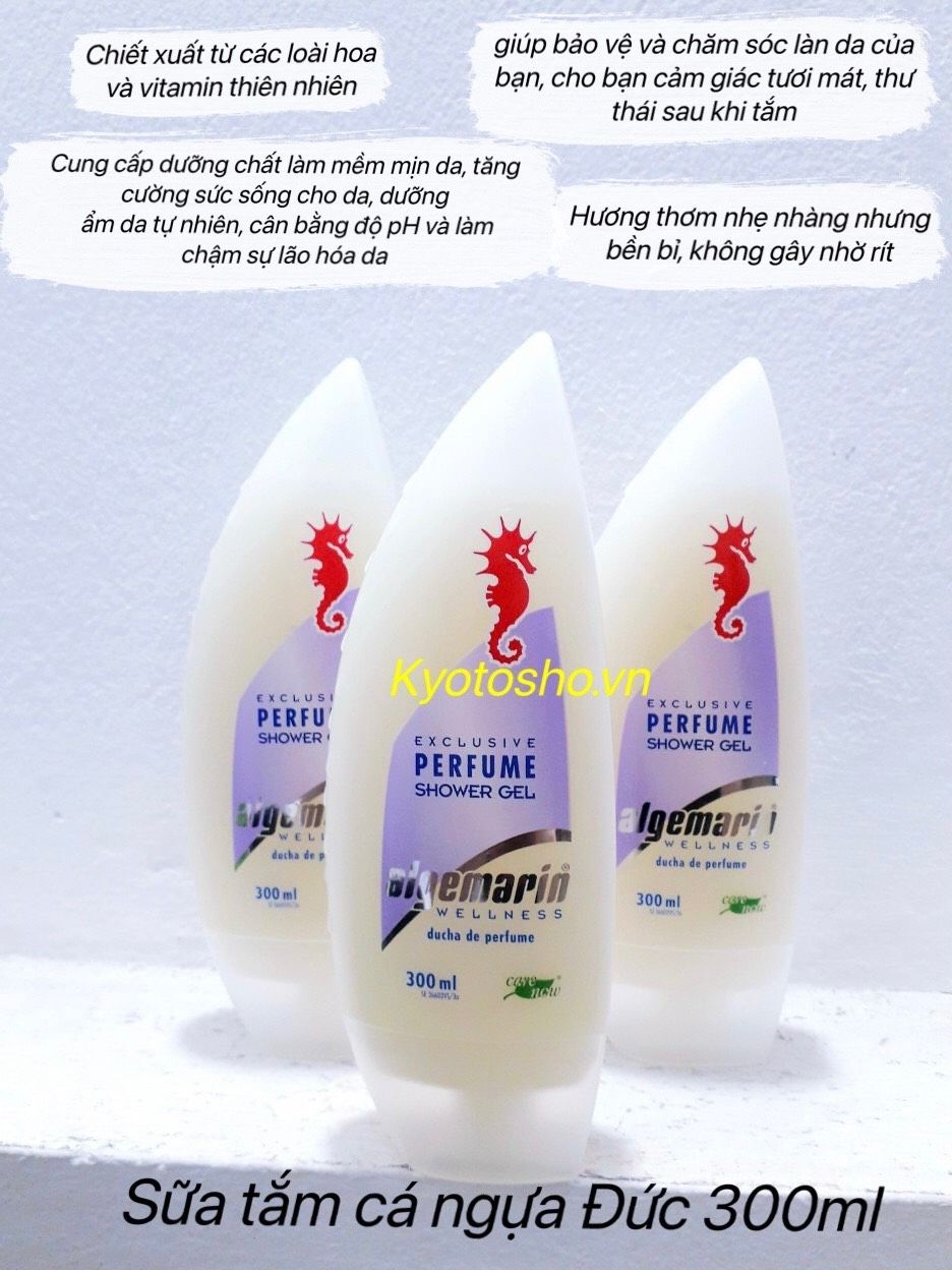 COMBO 5 CHAI Sữa Tắm Cá Ngựa 300ML