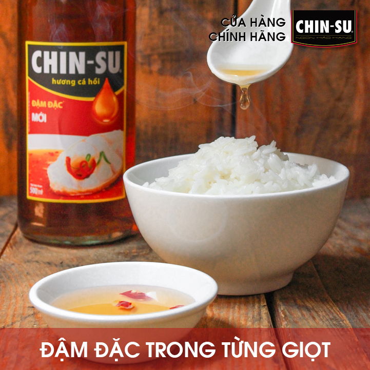 Nước Mắm CHIN-SU Cá Hồi Chai 500ml
