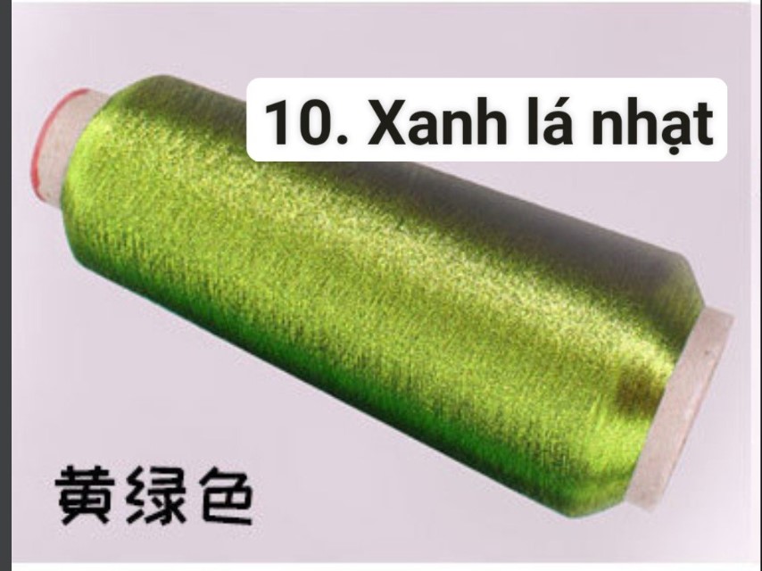 Chỉ thêu kim tuyến phục vụ các bác làm phao câu cá
