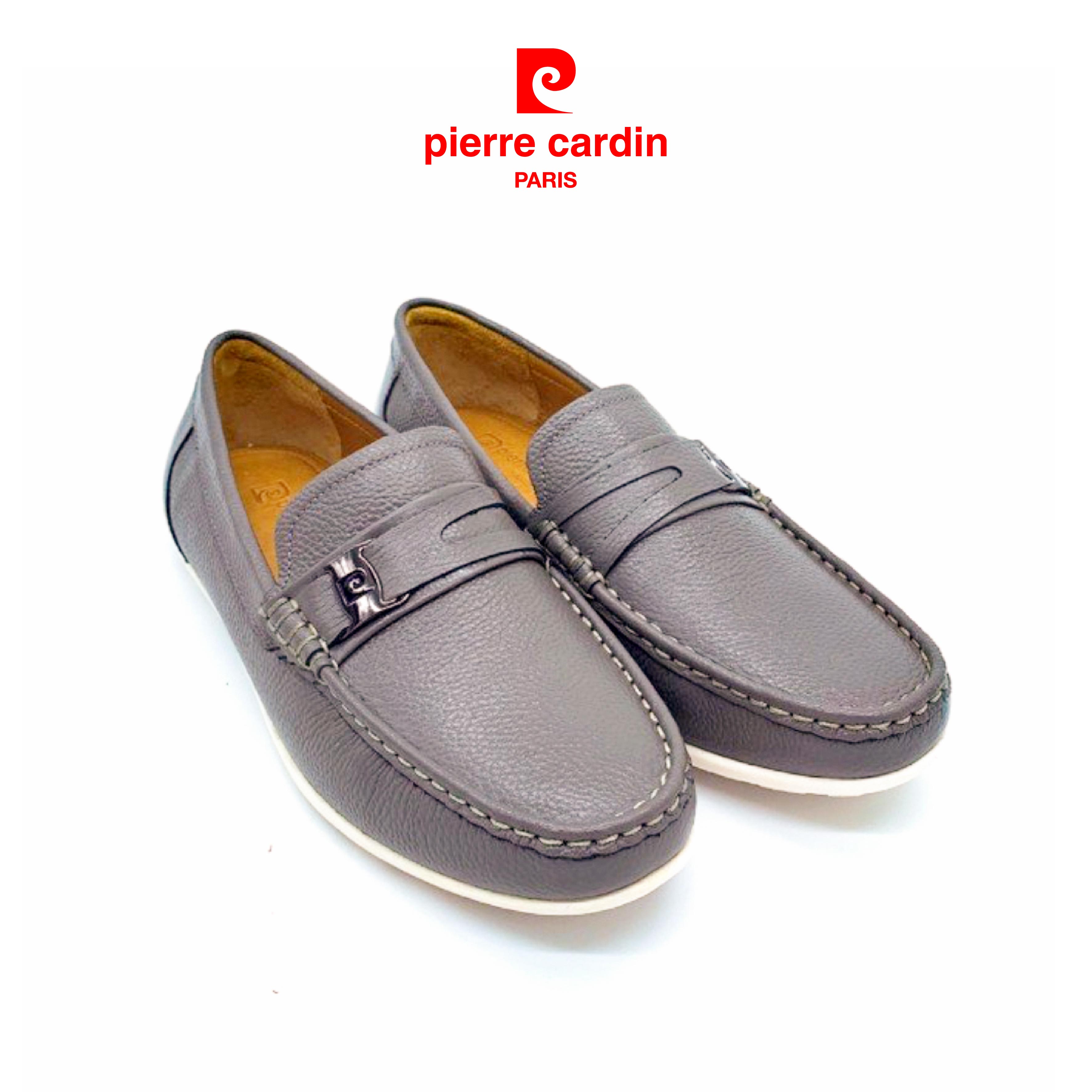 Giày lười Pierre Cardin da thật nhập khẩu PCMFWL 710