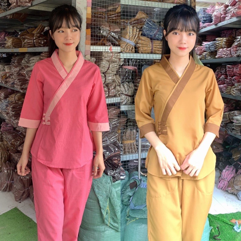 Đồ Lam Đi Chùa # Tim 3 Nút