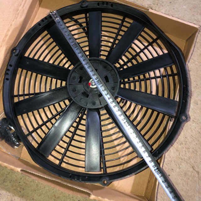 Sản phẩm gia đình làm: dieuhoa🥶 quạt dàn nóng ô tô 38cm ( quạt điều hoà ) có 12v và 24v