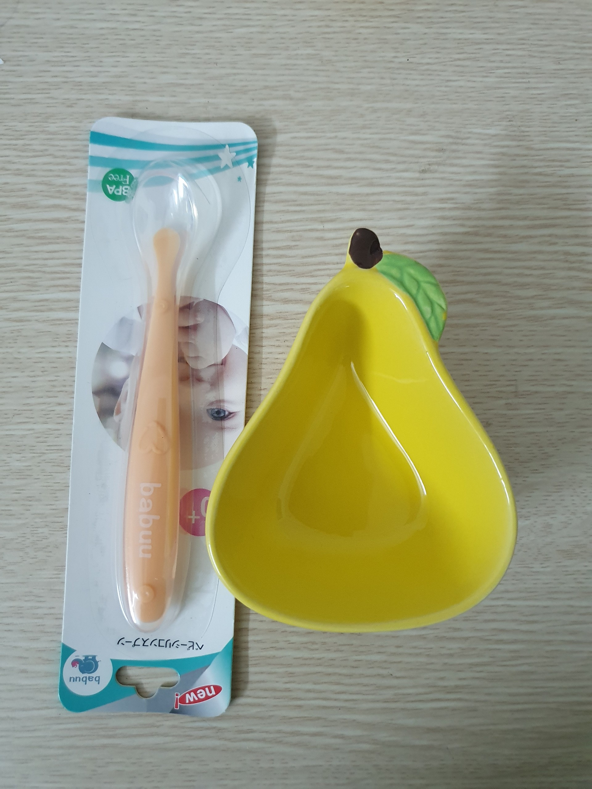 Thìa ăn dặm - Thìa ăn dặm silicon Babuu