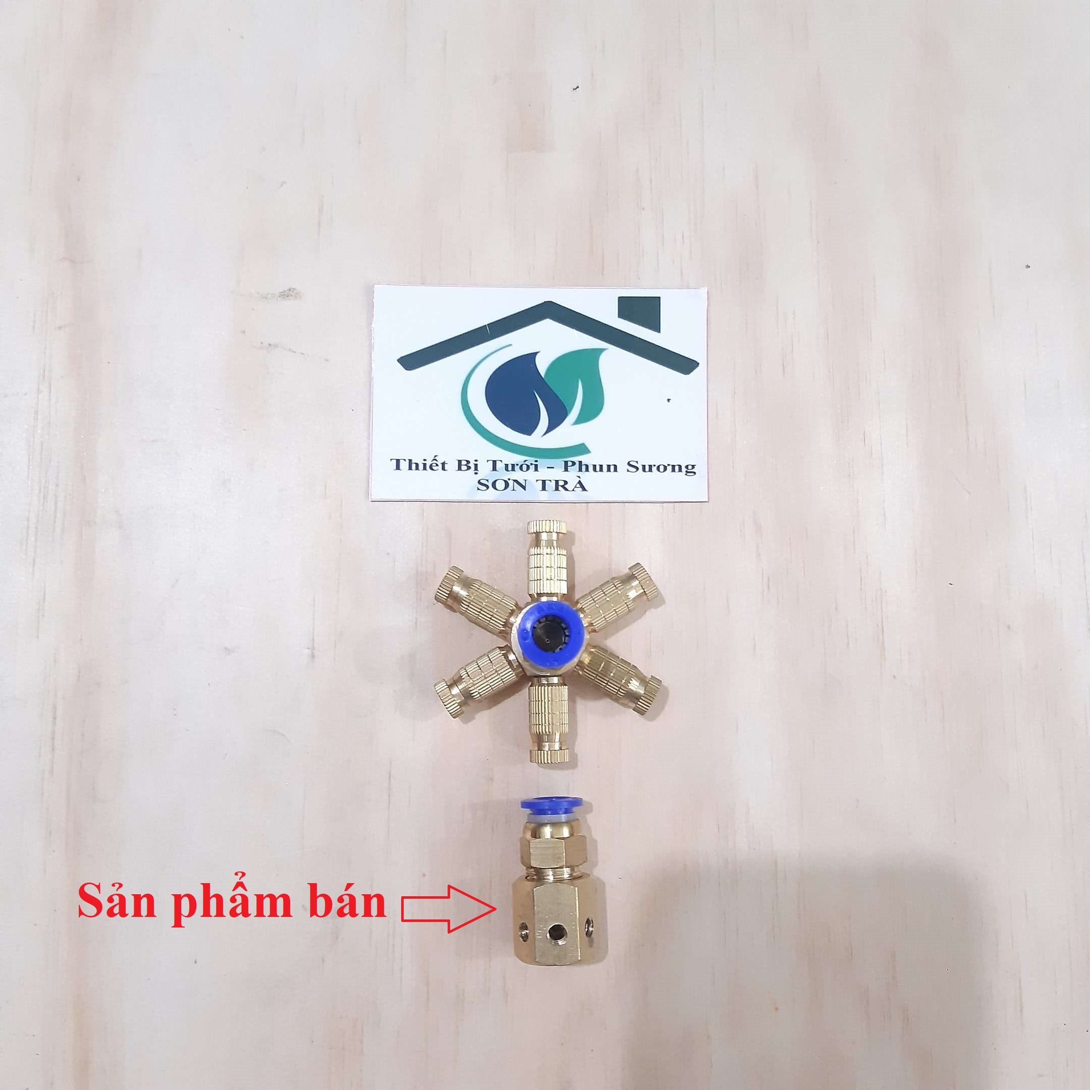 [HCM]3 Đế phun sương các loại gài dây 8ly không kèm béc phun (1 hướng 2 hướng 3 hướng 4 hướng 6 hướng)