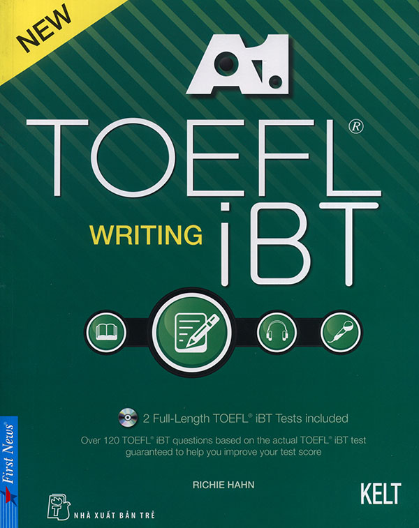[HCM]Sách - A1 TOEFL iBT Writing (kèm CD)