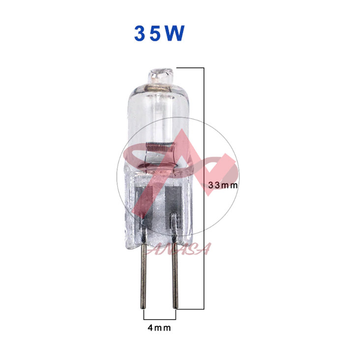 Bóng đèn halogen 35w 12v - đèn xông tinh dầu điện