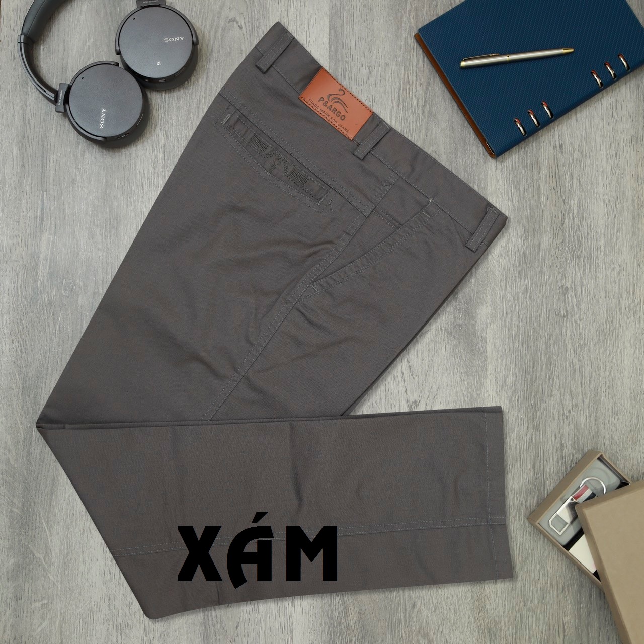 Quần Kaki Nam Trung Niên Size 35-36