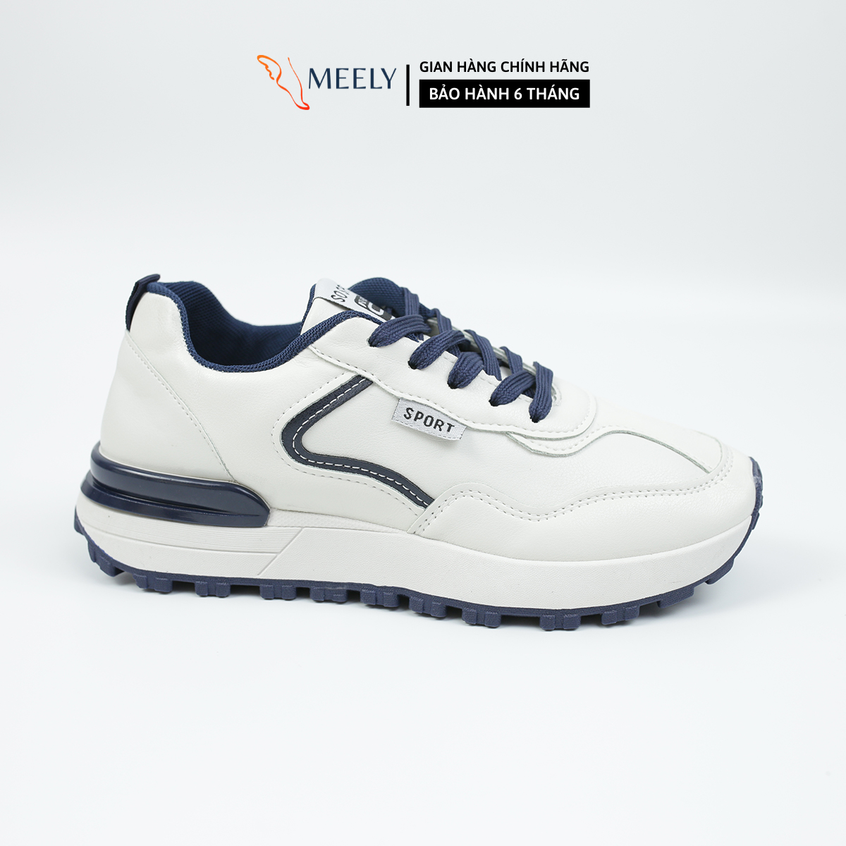 Giày Thể Thao Nữ Đế Bằng MEELY Sneaker Ulzzang Nhẹ Êm Cá Tính - G88