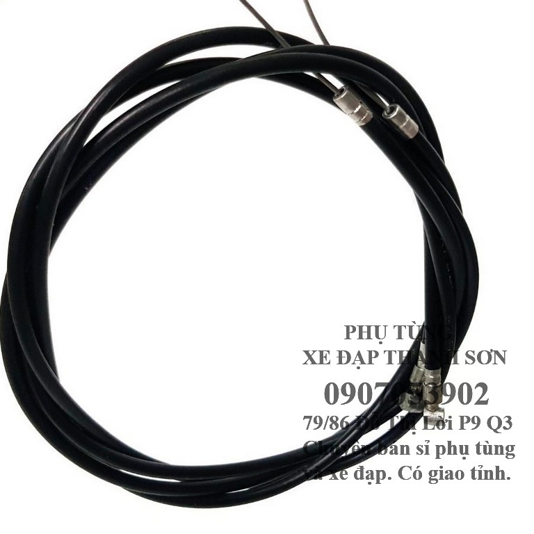 Vỏ dây thắng xe đạp màu đen
