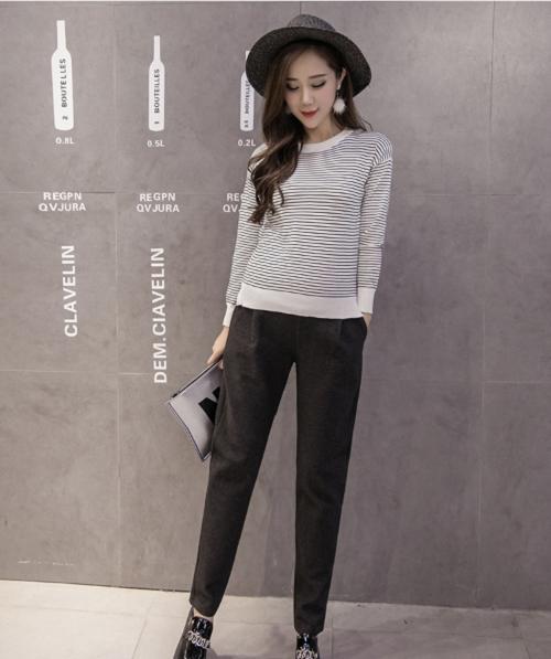 Quần bầu chất dạ dáng baggy Azuno AZ31100
