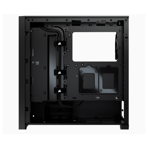 Corsair 4000D airflow TG black pc case cover (cc-9011200-dolls)-authentic