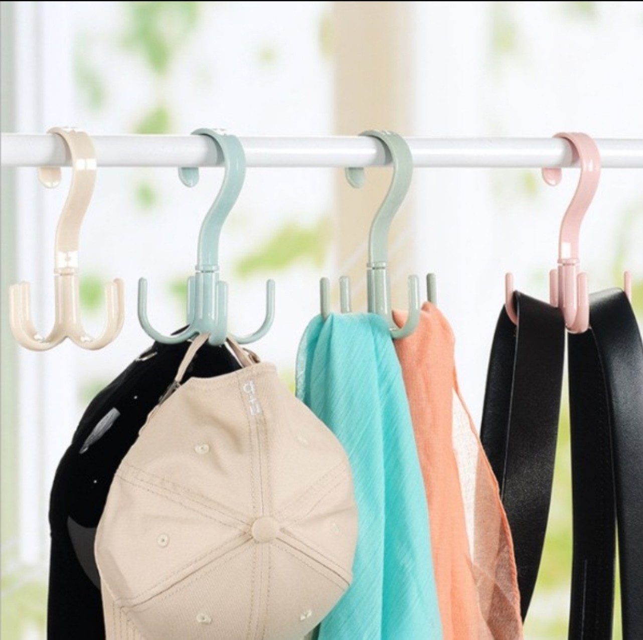 Móc treo đa năng 4 chấu XOAY 360 độ (mua tại ptptshop)