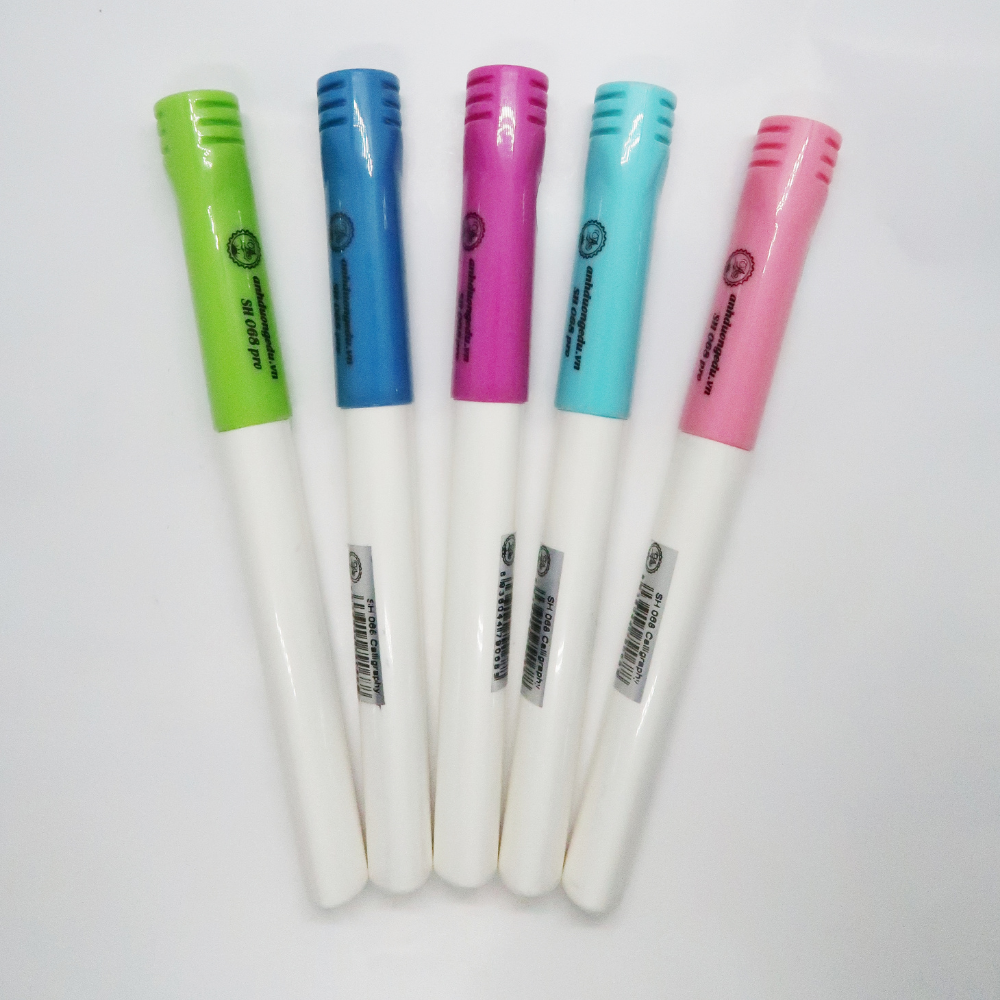 Bút mài thầy Ánh SH068 Pro ngòi lá tre kim tinh nét nhỏ tự động thanh đậm
