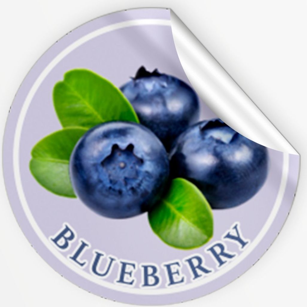 100 PCs fruit fragrance stamp bottle cap sticker removable adhesive decal sticker