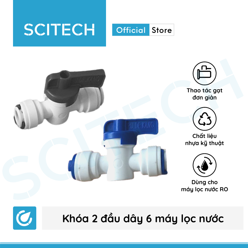 [HCM]Khóa 2 đầu dây 6 máy lọc nước - Scitech Water