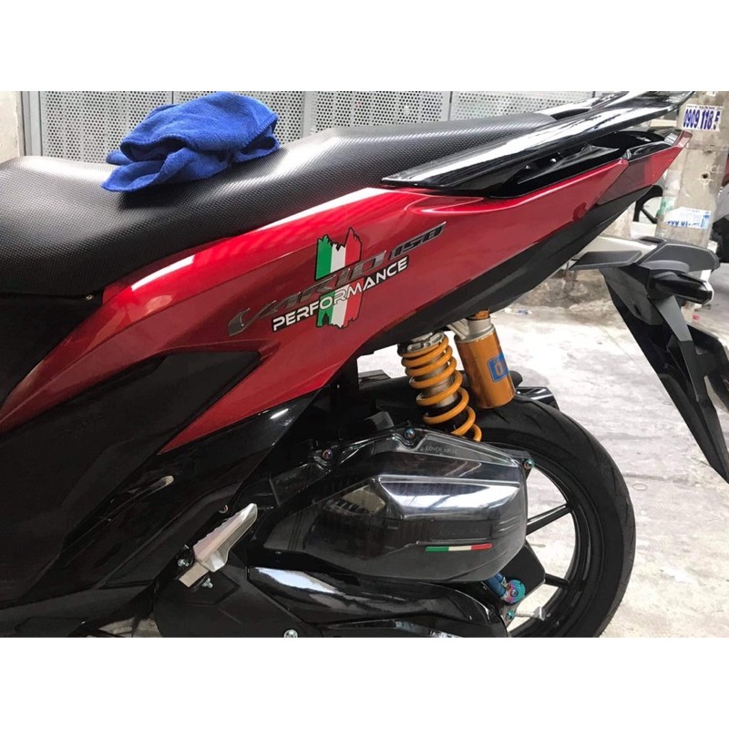 Tem sọc cờ ý PERFORMANCE New bao đẹp- chất- xịn (1 cặp)