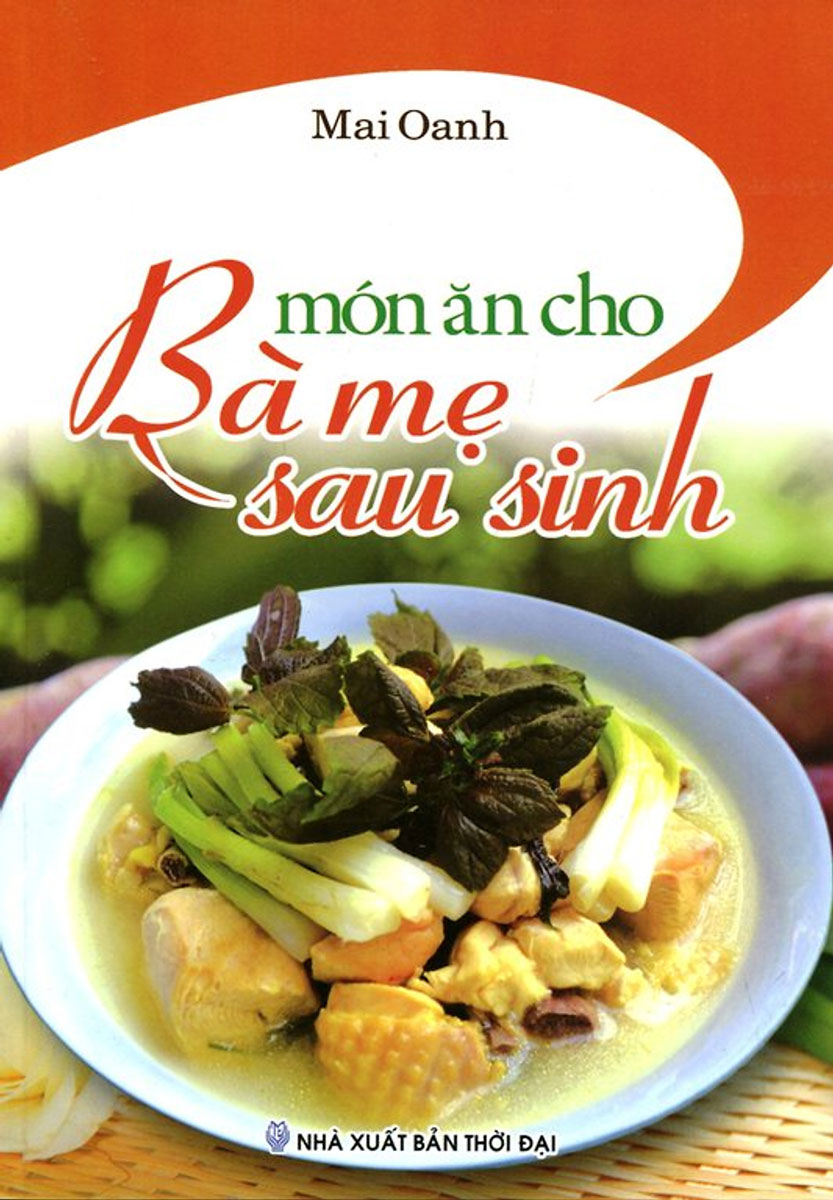 Sách - món ăn cho bà mẹ sau sinh - newshop