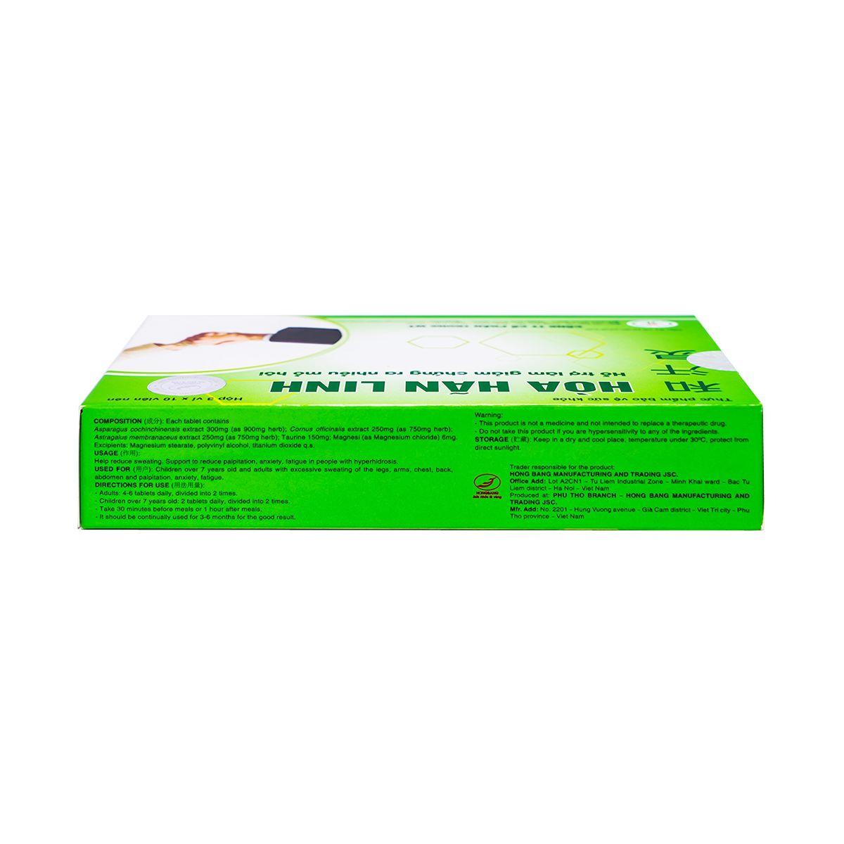 [HCM]HÒA HÃN LINH - GIẢM MỒ HÔI TAY CHÂN