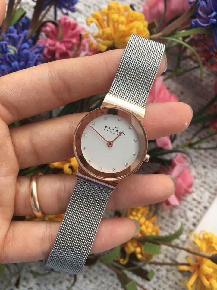[HCM]Đồng Hồ Skagen Nữ 358SRSC 26mm