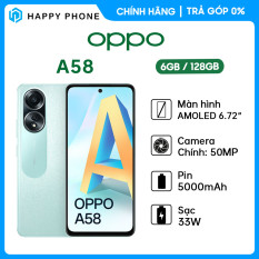 Điện thoại OPPO A58 (6GB/128GB) – Hàng Chính Hãng