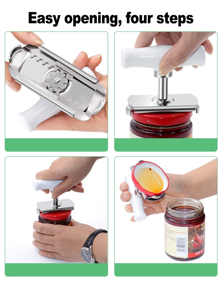 Dụng cụ mở nắp chai, lọ thủy tinh 2.5-9.5cm