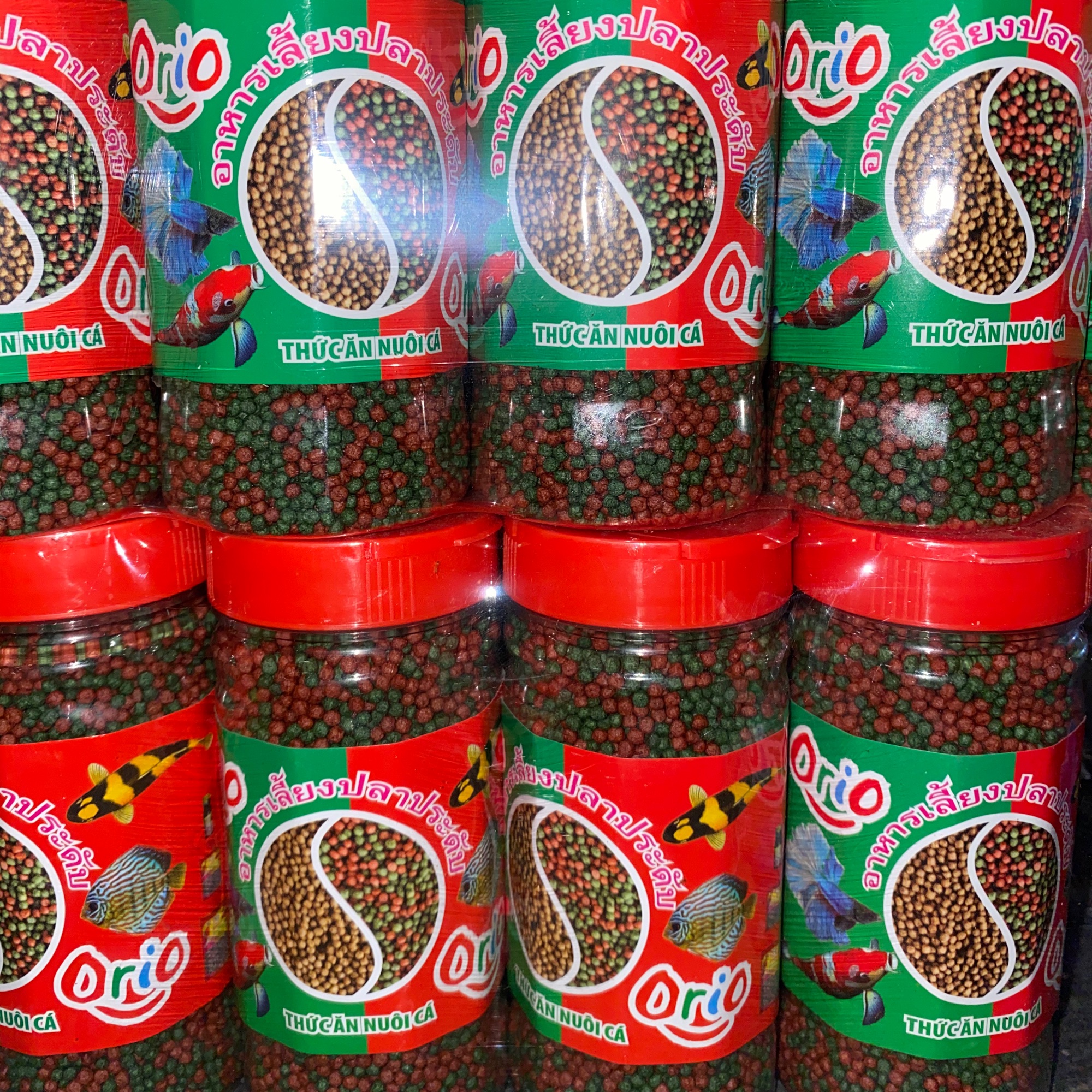 Hũ Thức Ăn Cá Orio Cao 100g - Cám Cá Cảnh Orio