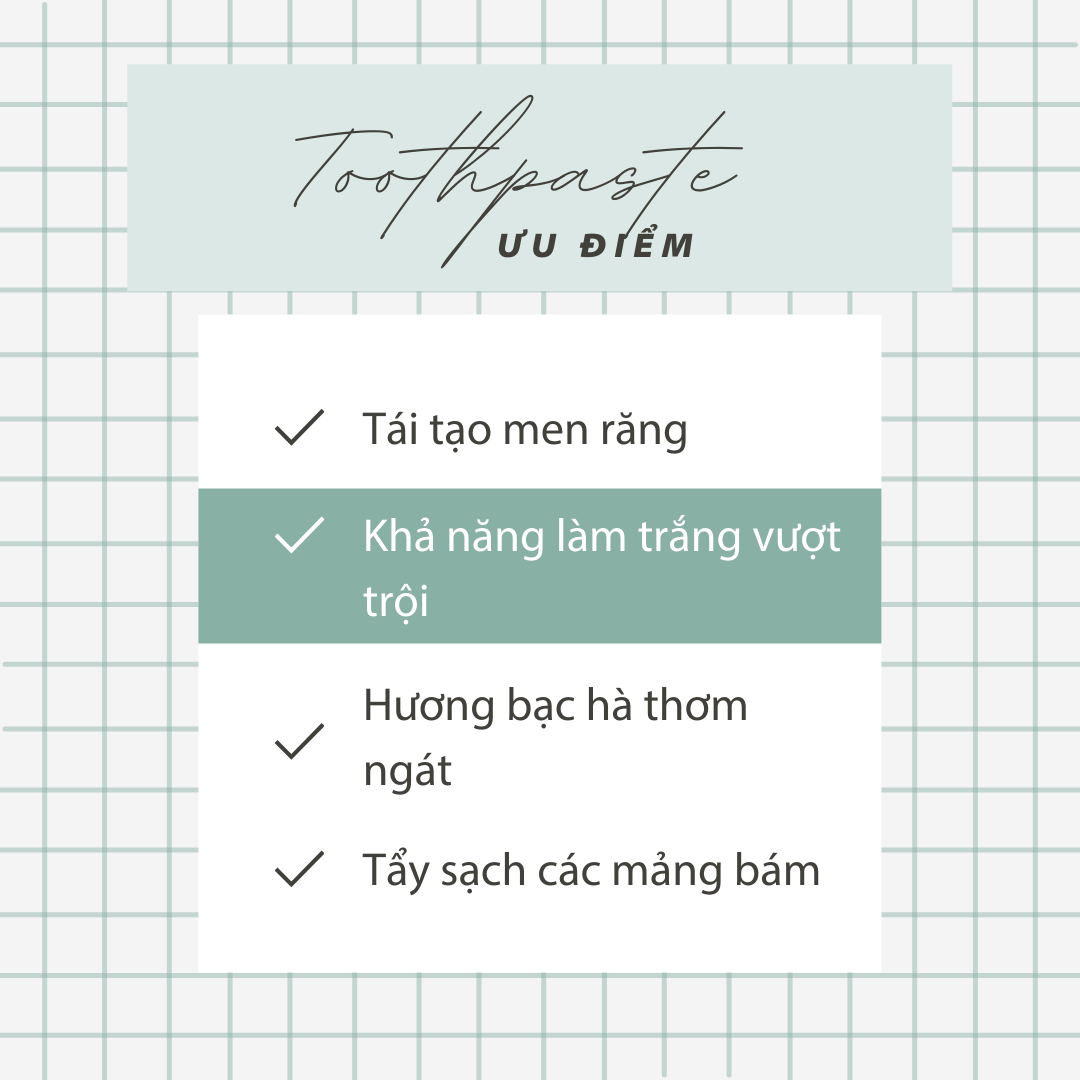 Kem đánh răng làm trắng Eucryl 50ml Anh