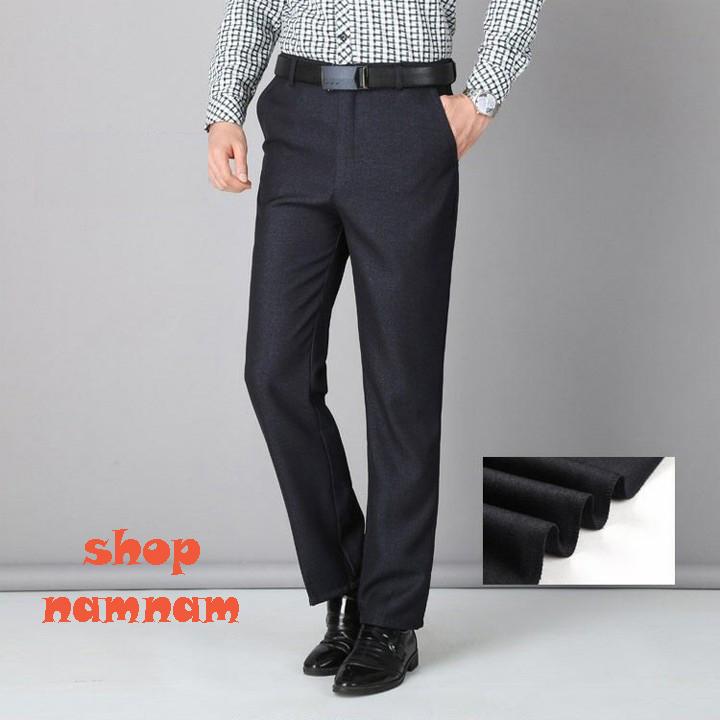 Quần âu nam trung niên vải cao cấp