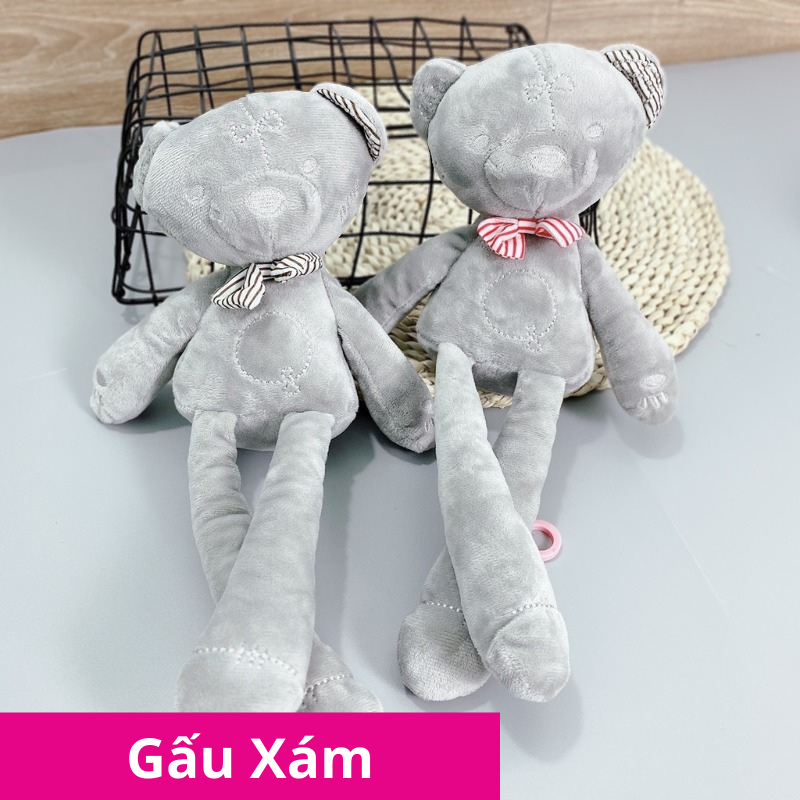Thú Nhồi Bông Hình Voi, Chó, Cừu, Gấu, Thỏ cho bé
