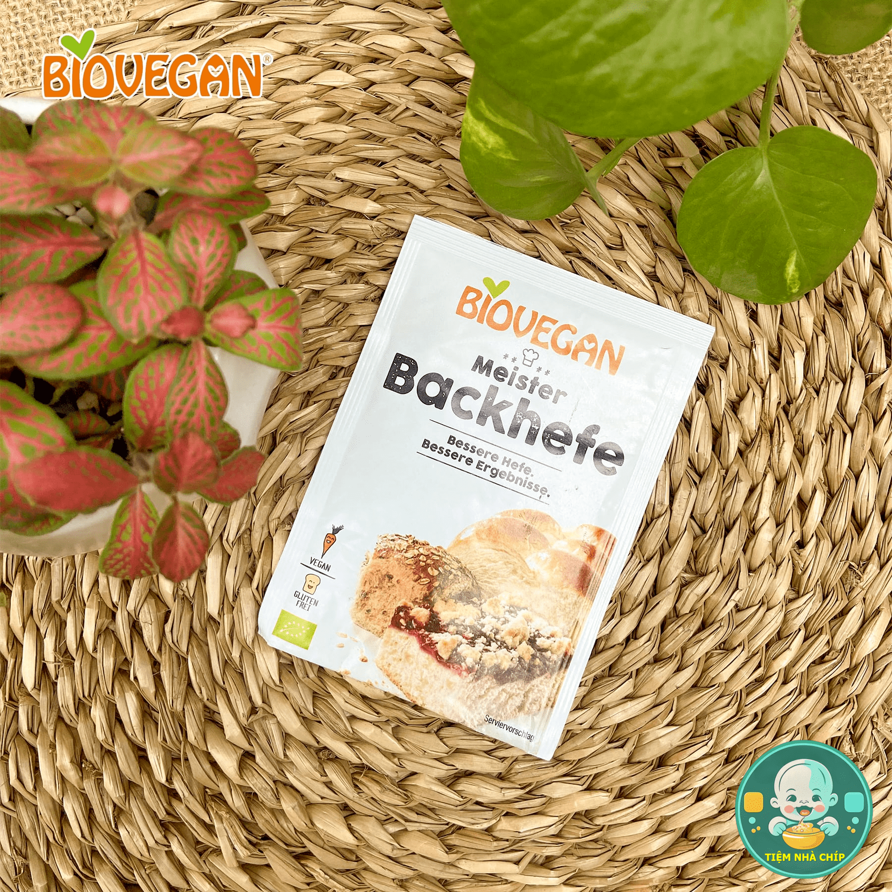 Men nở hữu cơ cao cấp Biovegan 7g