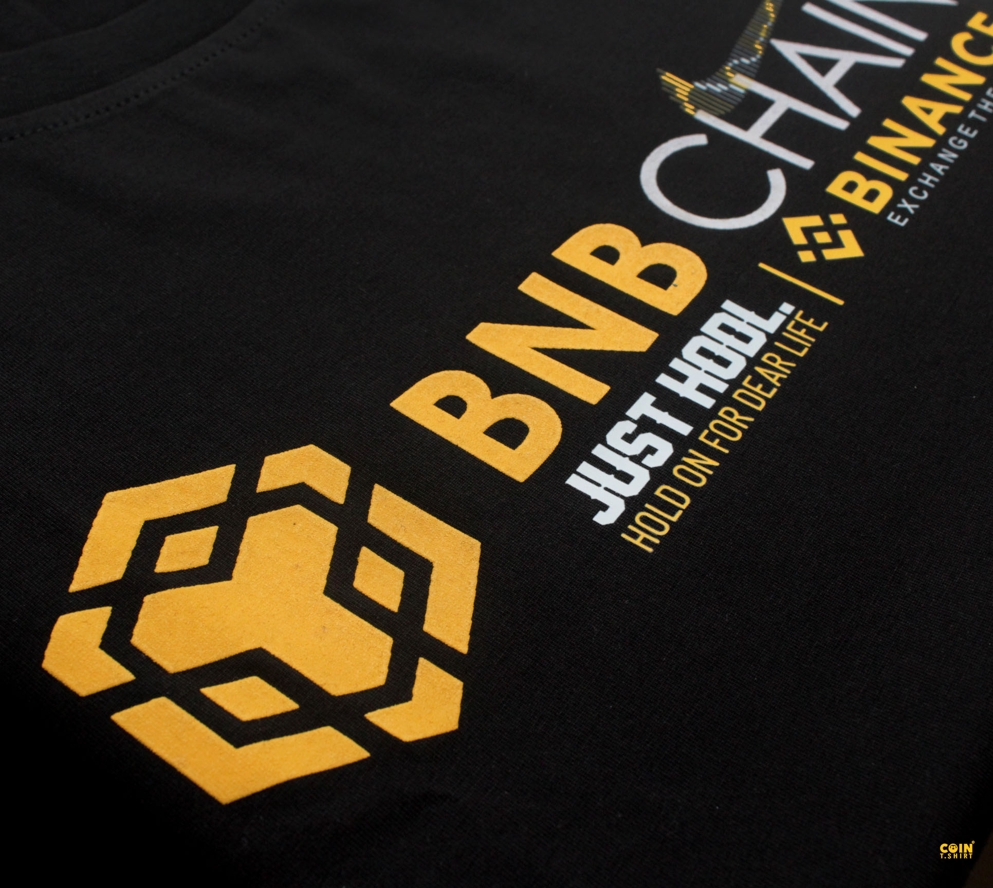 Áo Thun cao cấp BINANCE, BITCOIN, COINTSHIRT