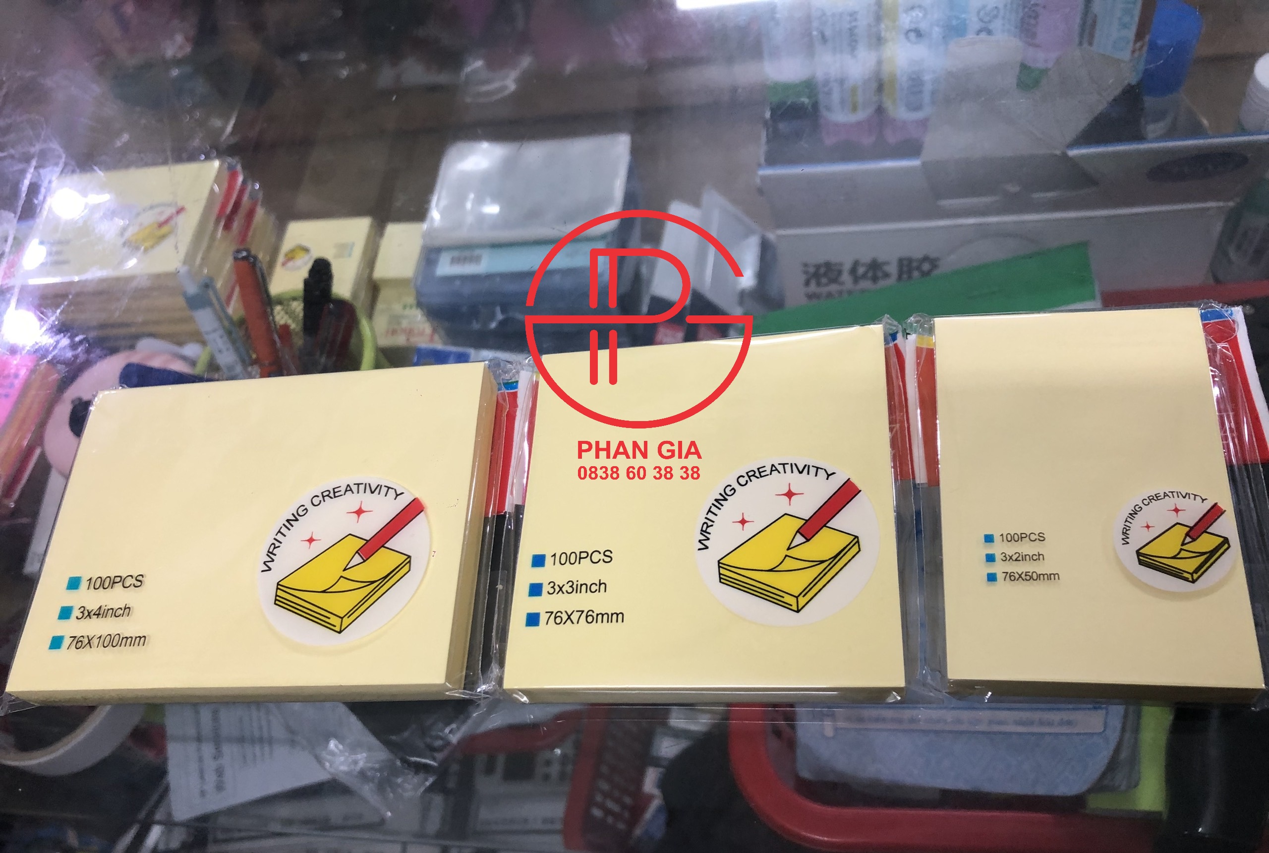 Giấy Note Ghi Chú - Sticky Note Màu Vàng đủ kích cỡ (2x3/ 3x3/ 3x4/ 3x5)