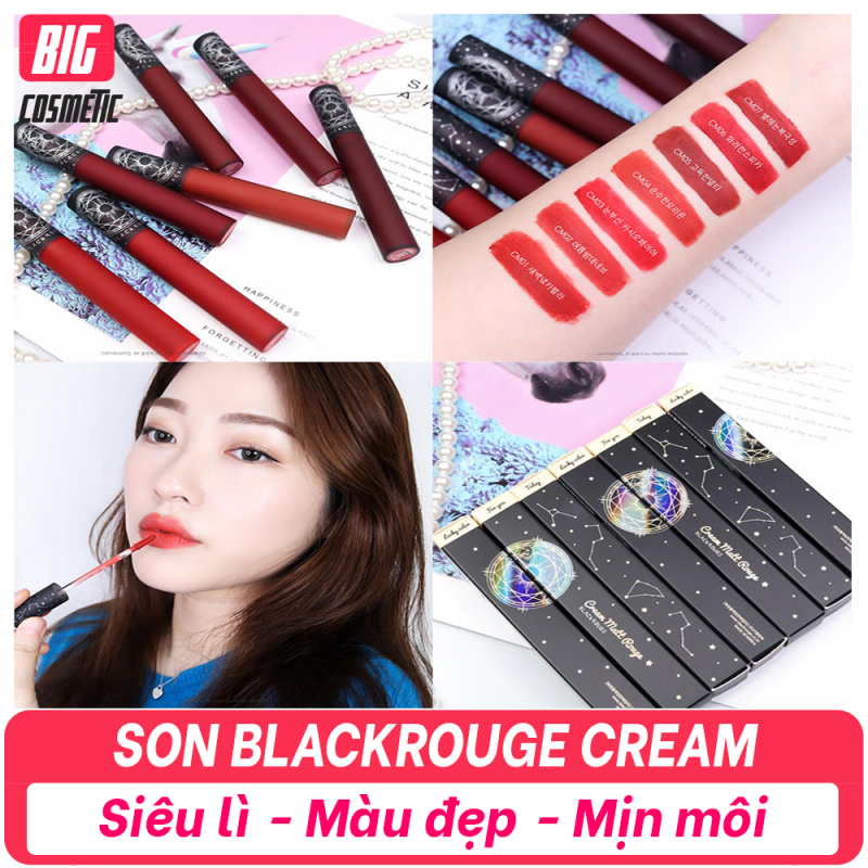 Son background blackrouge hàn quốc màu CM05,CM06,CM07,CM01.CM02,CMO3,CM04 màu đỏ đất,hồng đất, cam đất, đỏ cam,đỏ gạch,cam cháy, nâu đất, cam tươi, đỏ tươi, phiên bản mới cream matt ver 2, son không chì, son môi cho học sinh