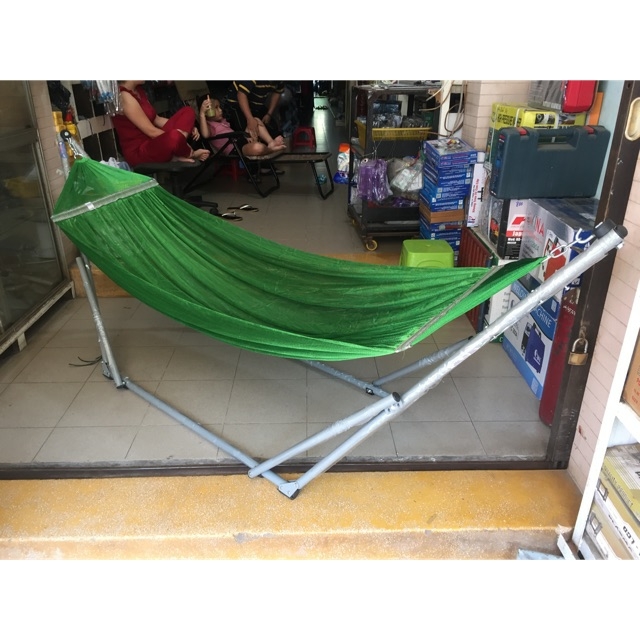 TRỌN Bộ khung võng xếp duy phương ống phi 32 ( bao gồm: Khung+ võng lưới)