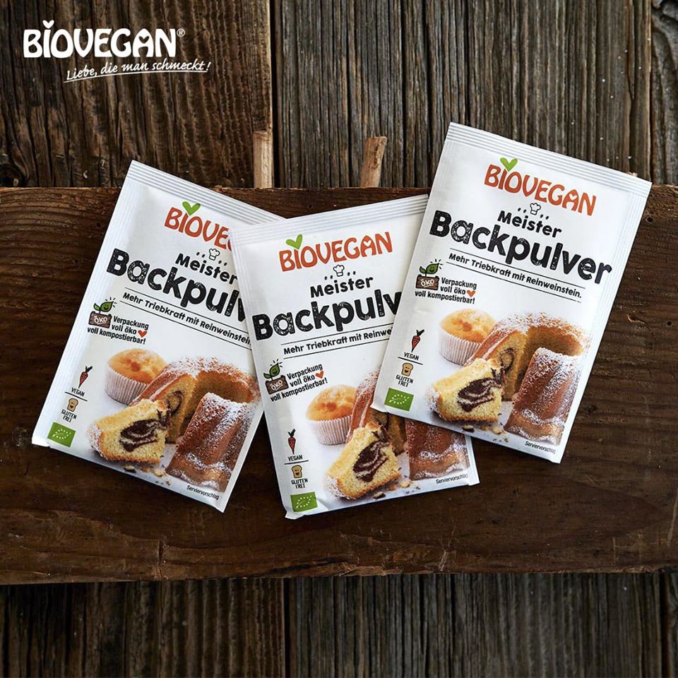 Bột Nở Hữu Cơ Baking Powder Biovegan 17g