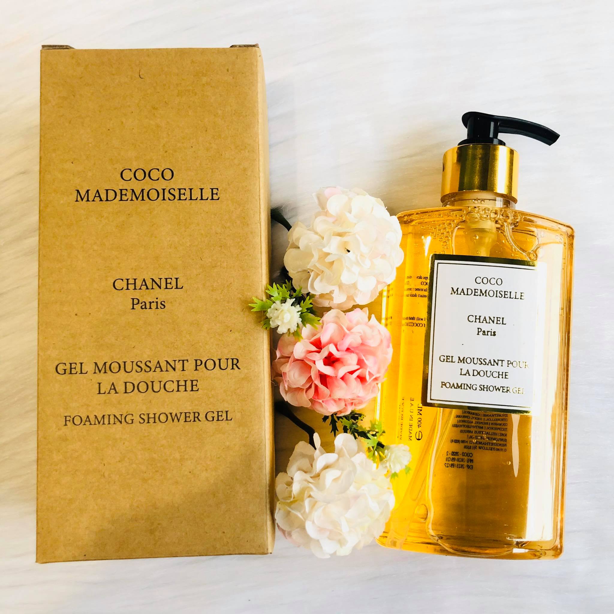 chanel coco mademoiselle foaming shower gel