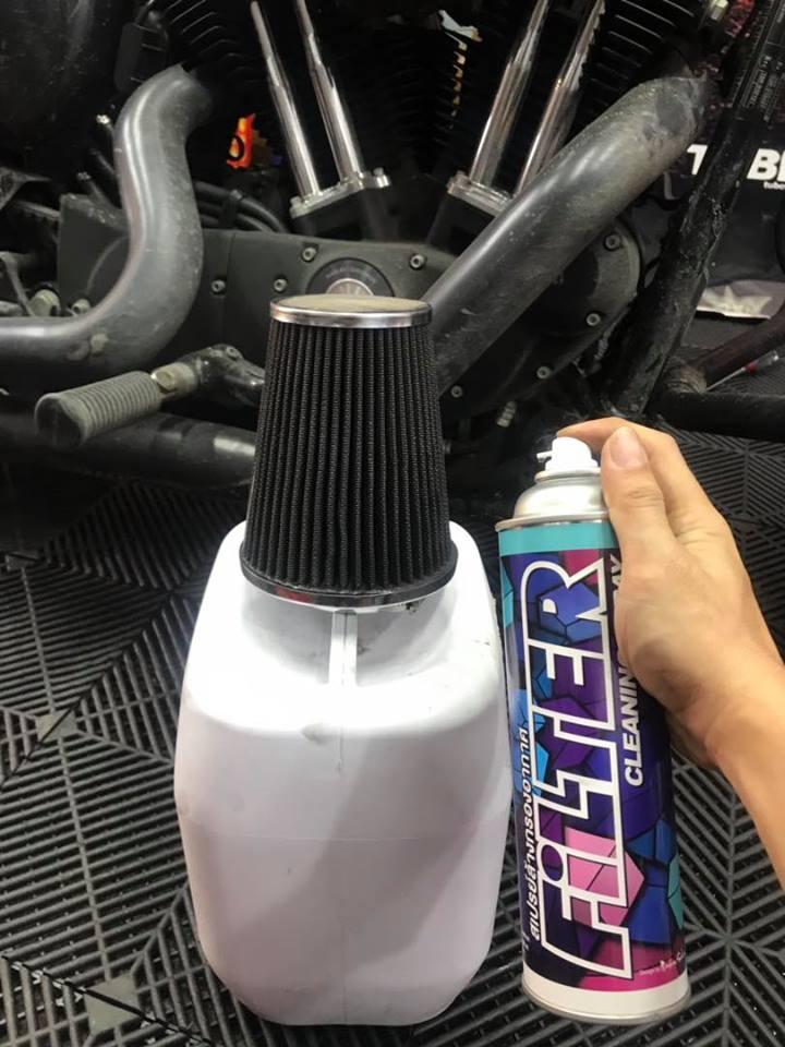 Chai xịt vệ sinh lọc gió LUBE71 Filter Cleaning Spray 600ml