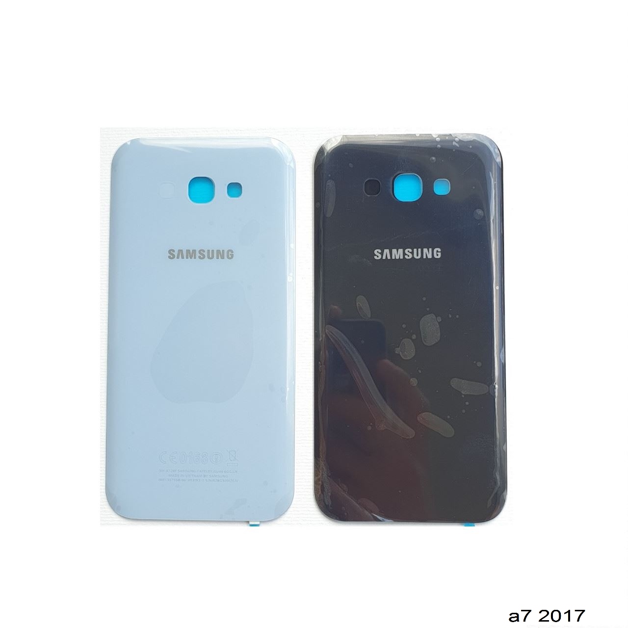 NẮP LƯNG SAMSUNG A7 2017 MÀU XANH, ĐEN