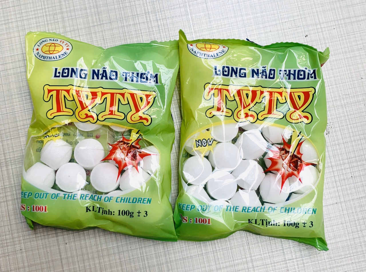[HCM] COMBO 2 TÚI LONG NÃO THƠM TYTY LOẠI 100G - TÚI NHIỀU MÀU HOẶC MÀU TRẮNG