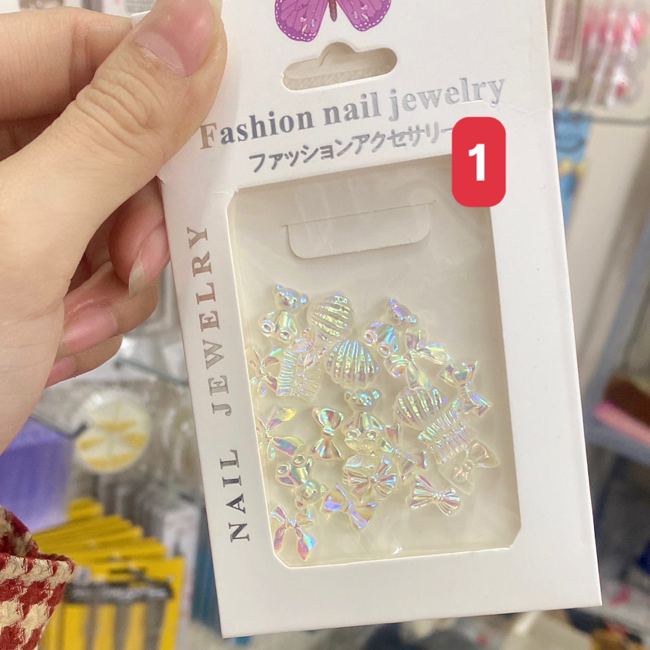 Chram ,Phụ Kiện Nơ Đính Móng Tay - Sugar Nails